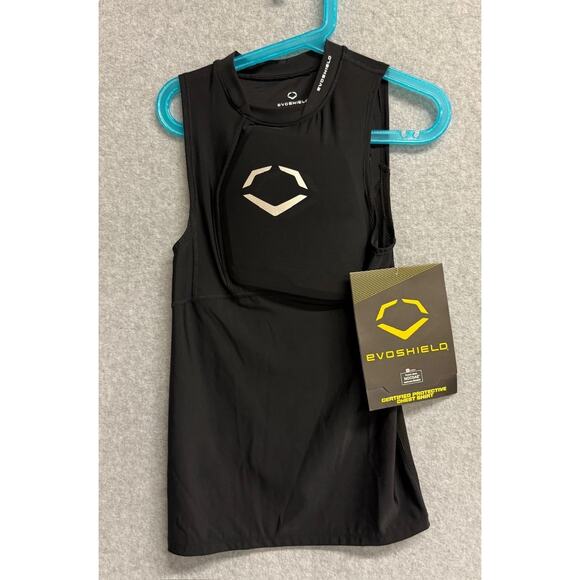Evoshield Certified Protective NOCSAE Chest Sports Shirt Youth Small NWT - Picture 1 of 9